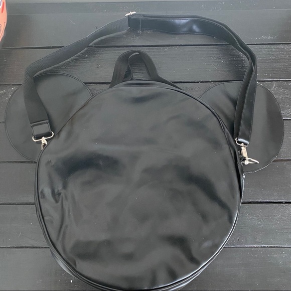 Faux Leather Mickey Mouse Head Bag - Picture 3 of 4